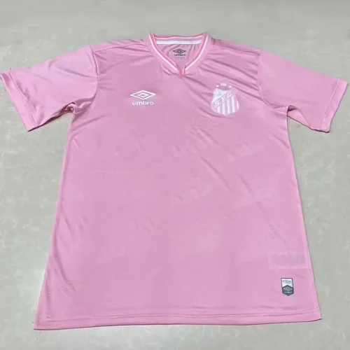24-25 Santos FC Pink Special Edition Fans Soccer Jersey