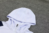23-24 Ajax White Hoodie Jacket Tracksuit