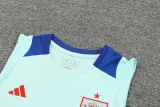 24-25 Spain Light blue Tank top and shorts suit