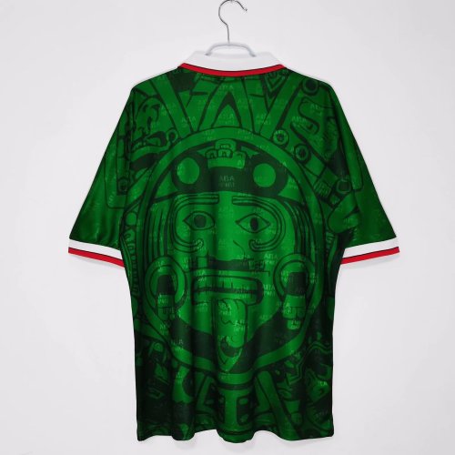 1998 Mexico Home  Soccer Jersey