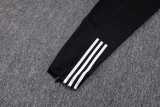 23-24 Sao Paulo Black Half Pull Tracksuit (半拉链) #B654