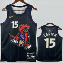 24-25 Raptors CARTER #15 Black City Edition Top Quality Hot Pressing NBA Jersey 24-25 Raptors CARTER #15 Black City Edition Top Quality Hot Pressing NBA Jersey