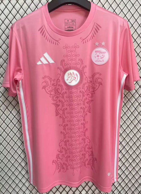 24-25 Algeria Pink Special Edition Fans Soccer Jersey