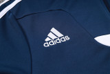2023 AD Royal Blue Half Pull Tracksuit #2337 (半拉链)