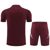 24-25 Bayern Dark red Training Short Suit
