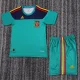 2010 Spain Green Goalkeeper Retro Kids Soccer Jersey