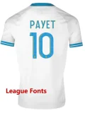 24-25 Marseille White Special Edition Player Version Soccer Jersey