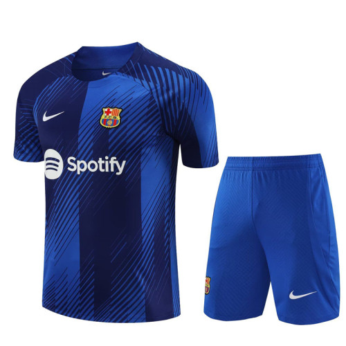 23-24 BAR Blue Training Short Suit