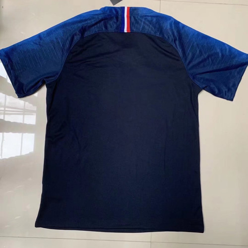 2018 France Home Retro Soccer Jersey