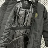24-25 PSG Jordan Cotton Thickened warm Black Outdoor Jackets #P2加棉冲锋衣