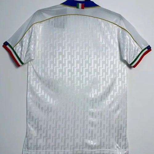 1995 ltaly Away Retro Soccer Jersey