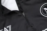 2024-25 Napoli Blue Black Kids Half Pull Tracksuit (童装)(半拉链)