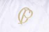 23-24 Corinthians White Jacket Tracksuit #A648