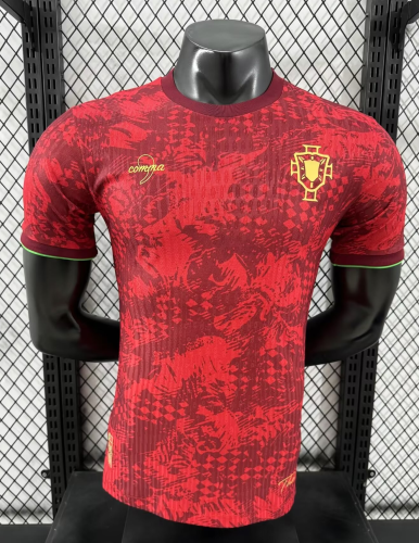 24-25 Portugal Comma Red Special Edition Player Version Soccer Jersey