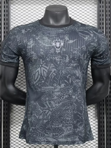 24-25 Portugal Comma Grey Black Special Edition Player Version Soccer jersey