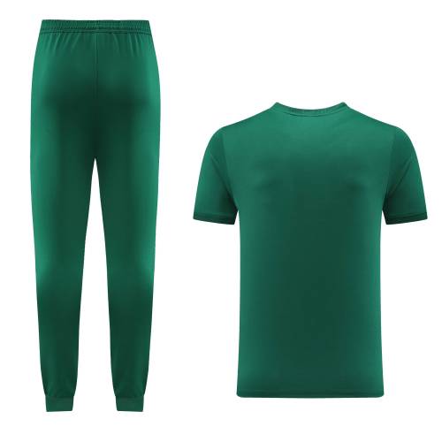 2023 PM Green Short-sleeved Trouser Suit #PD01