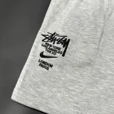 M15 Jordan Grey Pure Cotton Fabric Casual Short Pants
