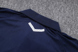 23-24 Marseille Royal Blue Polo Tracksuit #C990