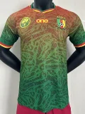 2024 Cameroon Greem Red Special Edition Player Version Soccer Jersey