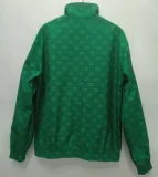 1995 Mexico Lake blue & Green Retro Double Sided Windbreaker (双面风衣)