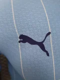 24-25 Man City Home   Player Version Soccer Jersey