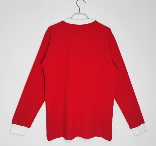 1963 Man Utd Home Long Sleeve Retro Soccer Jersey 长袖