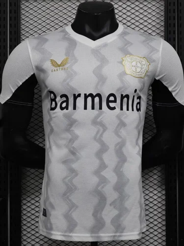 24-25 LeverKusen Away Player Version Soccer Jersey