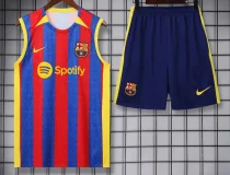 23-24 BAR Red-Blue Tank top and shorts suit (印花)