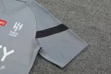 23-24 Al Hilal Grey Training Short Suit