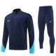 2024 NK Royal blue Jacket Tracksuit #2306(深蓝袖)