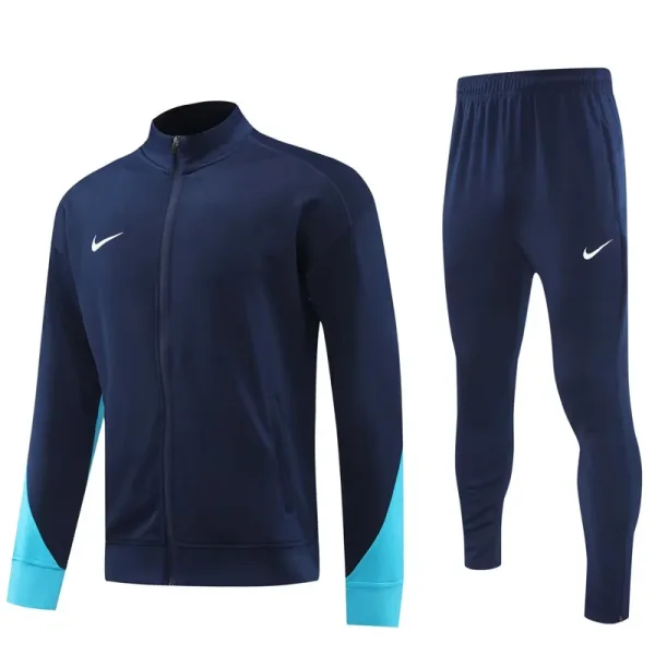 2024 NK Royal blue Jacket Tracksuit #2306(深蓝袖)