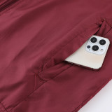 2022 Portugal Maroon Windbreaker