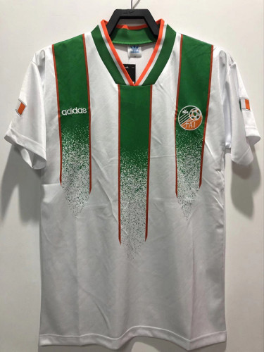 1994 Ireland Away Retro Soccer Jersey (无广告版)