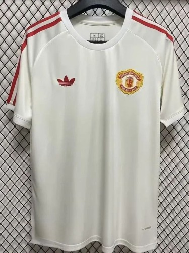 24-25 Man Utd White Training shirts
