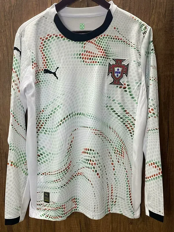 25-26 Portugal Away Long sleeve Soccer Jersey (长袖)*PM