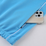 23-24 NK Sky Blue Jacket Tracksuit #NJ09