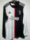 2019-2020 JUV Home Retro Long Sleeve Soccer Jersey (长袖)