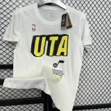 T107 JAZZ UTA White High Quality Casual T-Shirt