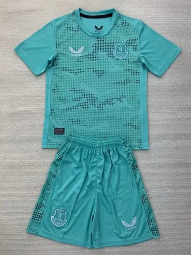 24-25 EVE Lake blue GoalKeeper Kids Soccer Jersey