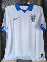 2019-2020 Brazil White Away Retro Soccer Jersey