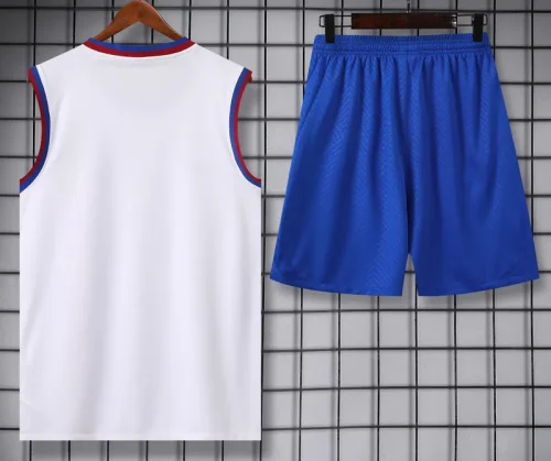 24-25 BAR White Tank top and shorts suit