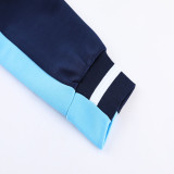 2023 AD Royal blue Jacket Tracksuit #AJ06