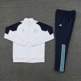 23-24 Ajax White Jacket Tracksuit #05