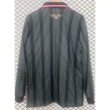 24 Austria 50th Anniversary Black Long Sleeve Soccer Jersey (长袖)