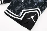 C2441 Jordan Black Casual Short Pants