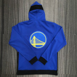 2022 WARRIORS Player GI Blue Zip hoodie Jacket