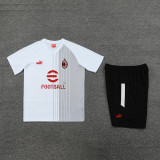 23-24 ACM White Training Short Suit