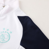 23-24 Ajax White Jacket Tracksuit #05