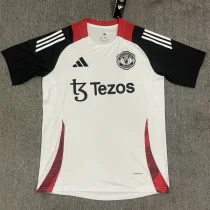 25-26 Man Utd White Black Fans Training shirts