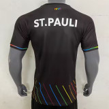 23-24 ST PAULI Black Fans Soccer Jersey